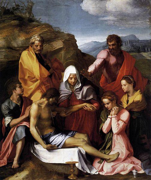 Andrea del Sarto Pieta with Saints